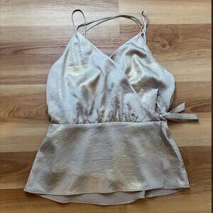 NWT Express gold tank perfect for holidays